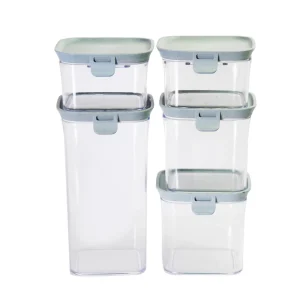 Easy Lock Storage Container Set of 5