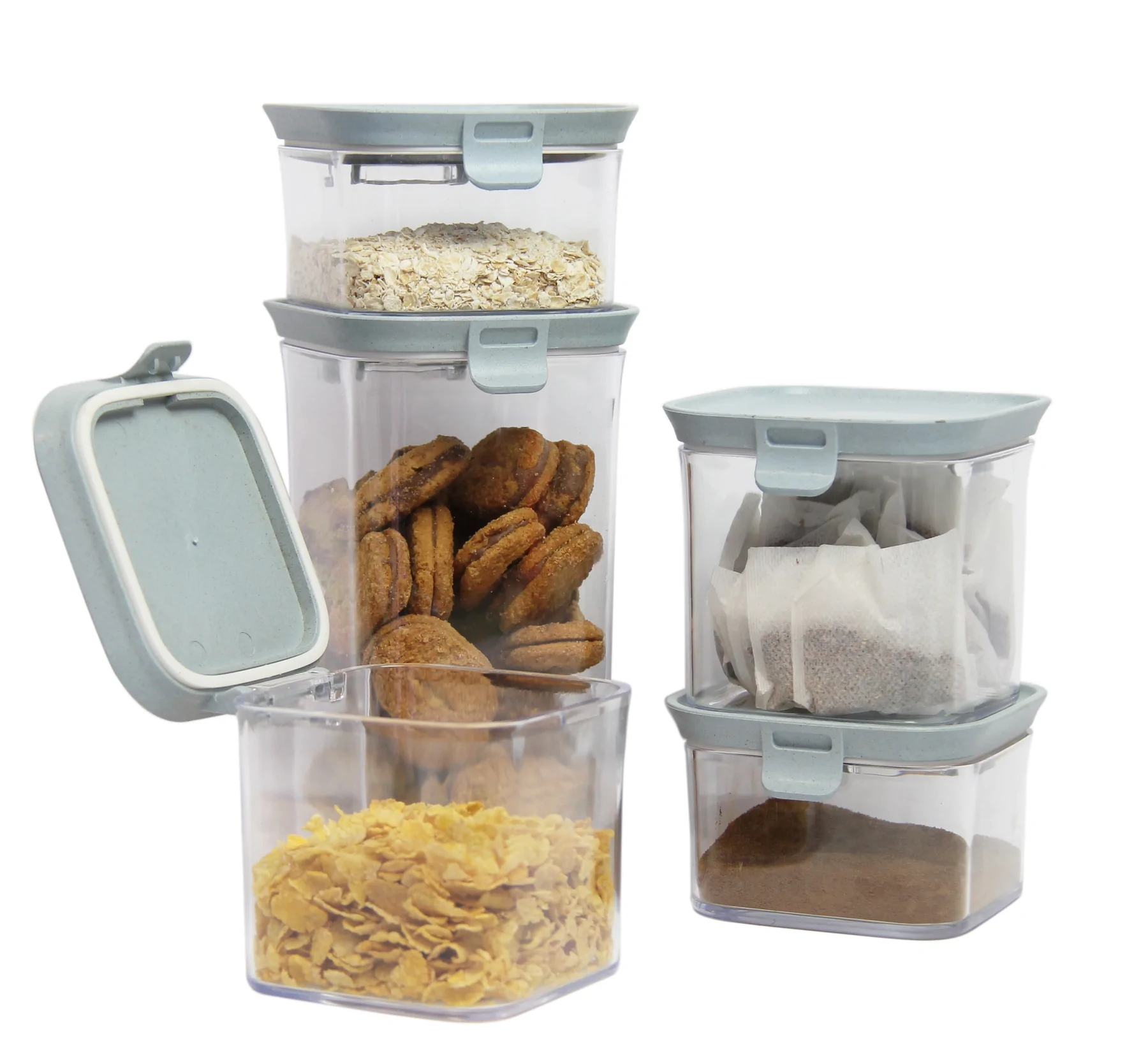 Easy Lock Storage Container Set of 5 - Image 3