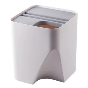 Stackable Bin Set of 3 -Grey