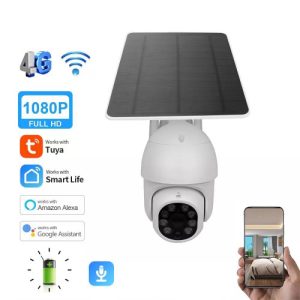 Tuya 4G Sim Card Solar Powered Camera - PIR and Continuous