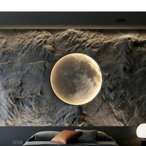 LED Moon Wall Lamp